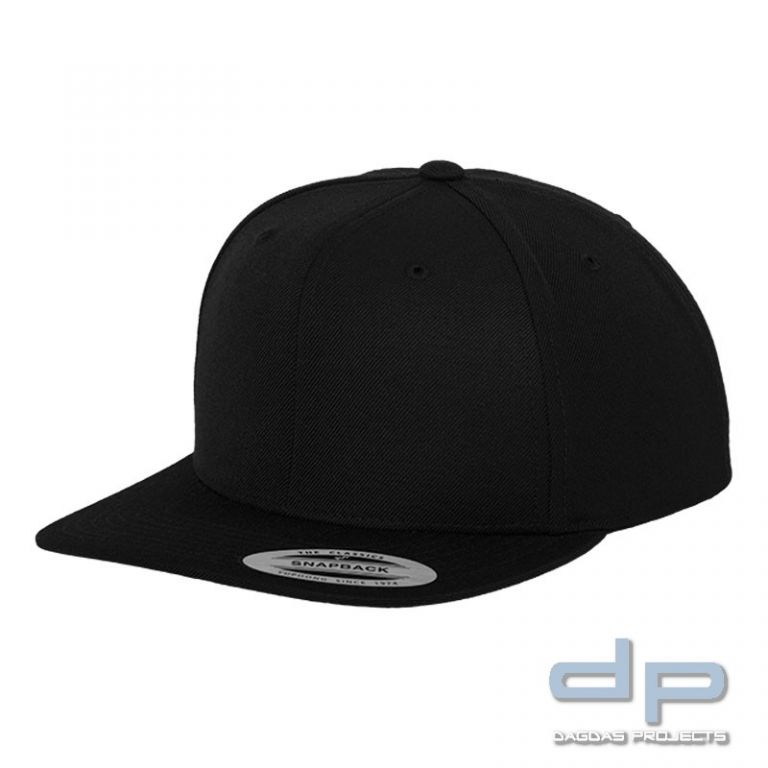Classic Snapback Cap verschiedene Farben einfarbig