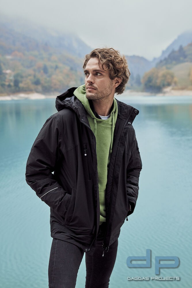 Damen Behörden Softshelljacke "Sparta" in Royalblau und Schwarz mit Aufdruck nach Wunsch