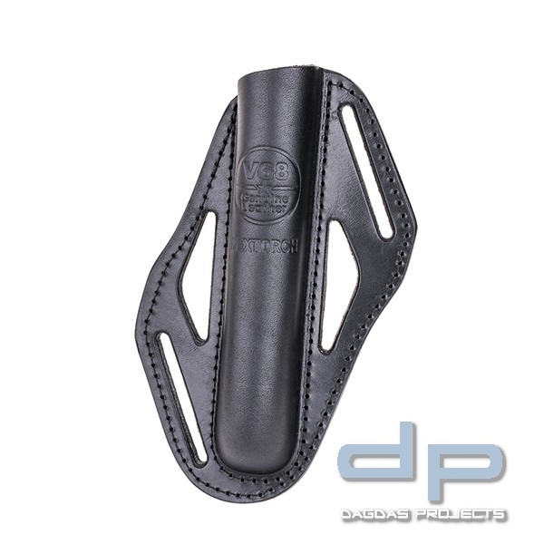 V68 Leder Holster für Einsatzstock WALKER SERIE in verschiedenen Farben