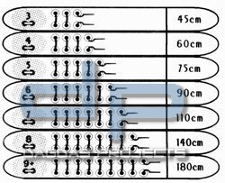 Qualitäts-Schuhsenkel Schwarz in verschiedenen Längen