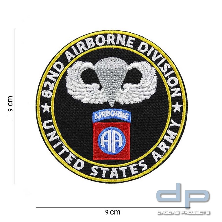 Emblem Stoff 82nd Airborne Division #3079