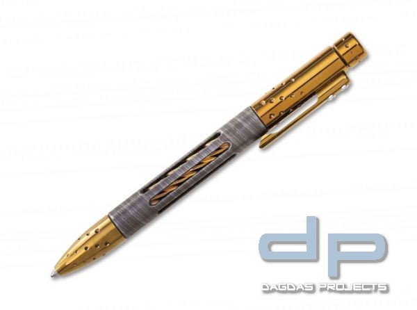 LionSteel Nyala Pen Damast Shiny Bronze