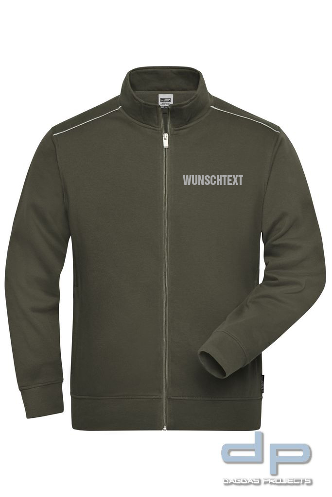 Sweat Jacke dp S-Serie Farbe: Rot Größe: M, Farbe: Navy Größe: S