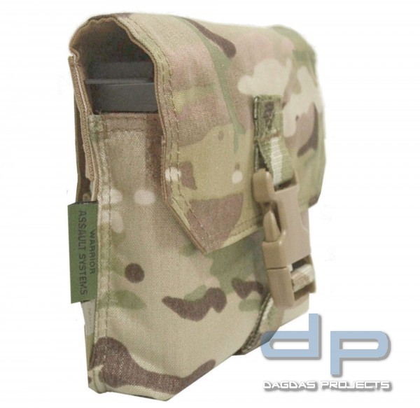 WARRIOR 50 CAL MAGAZIN POUCH MULTICAM