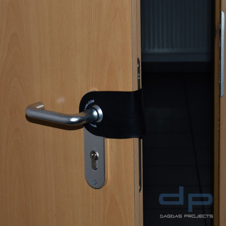 DoorJamm - flexibler Türblocker schwarz