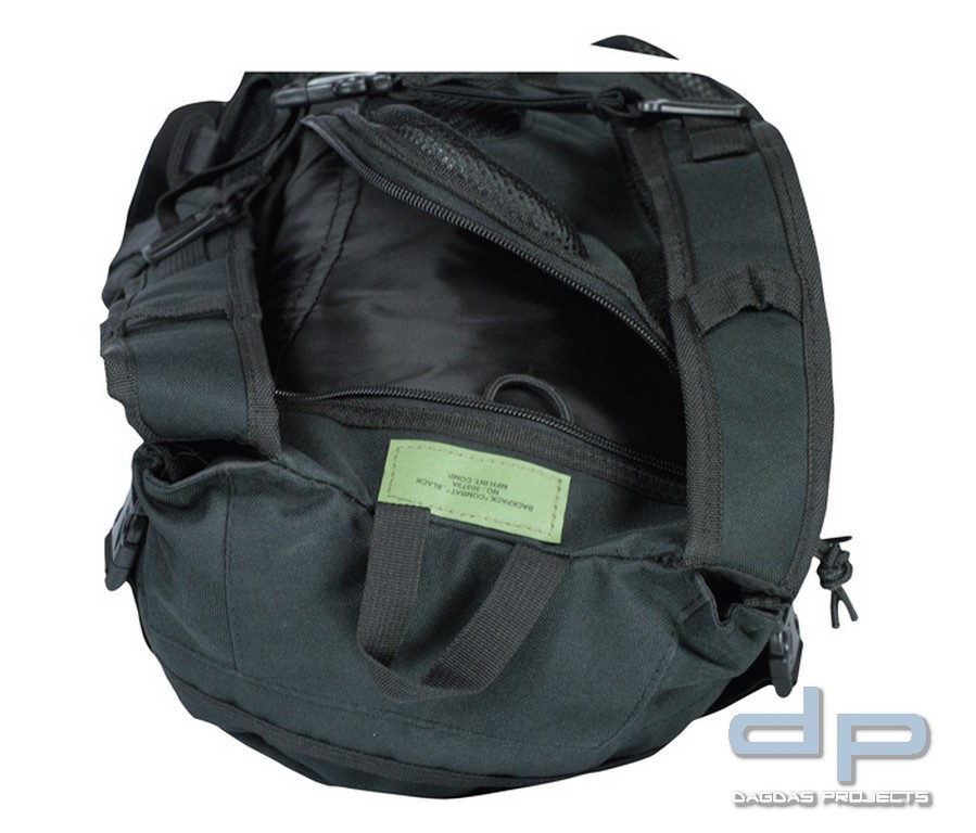 Rucksack Combat Pack Schwarz