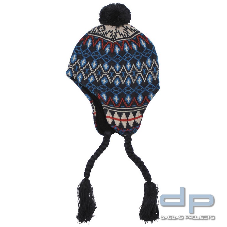 Mütze "Peru Callao", mit Fleece, blau