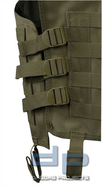 Mil-Tec Weste Molle Carrier verschiedene Farben