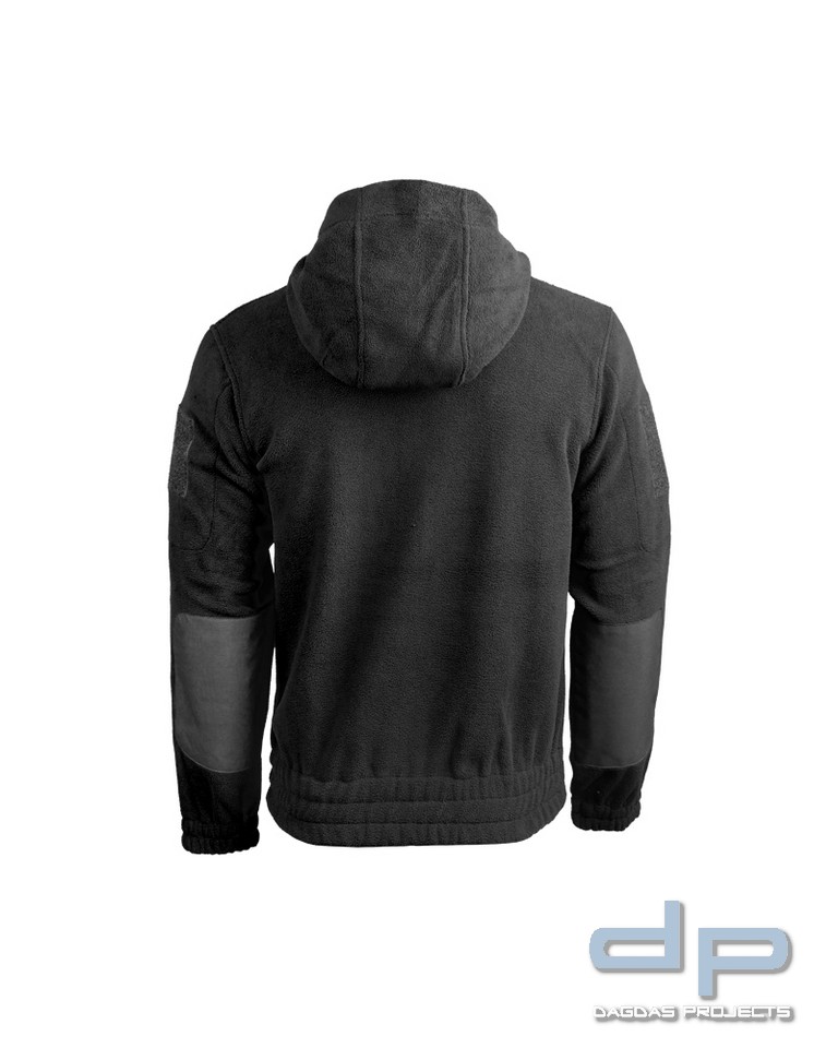 KÄLTESCHUTZJACKE FLEECE GEN.II M.KAPUZE SCHWARZ VPE 2