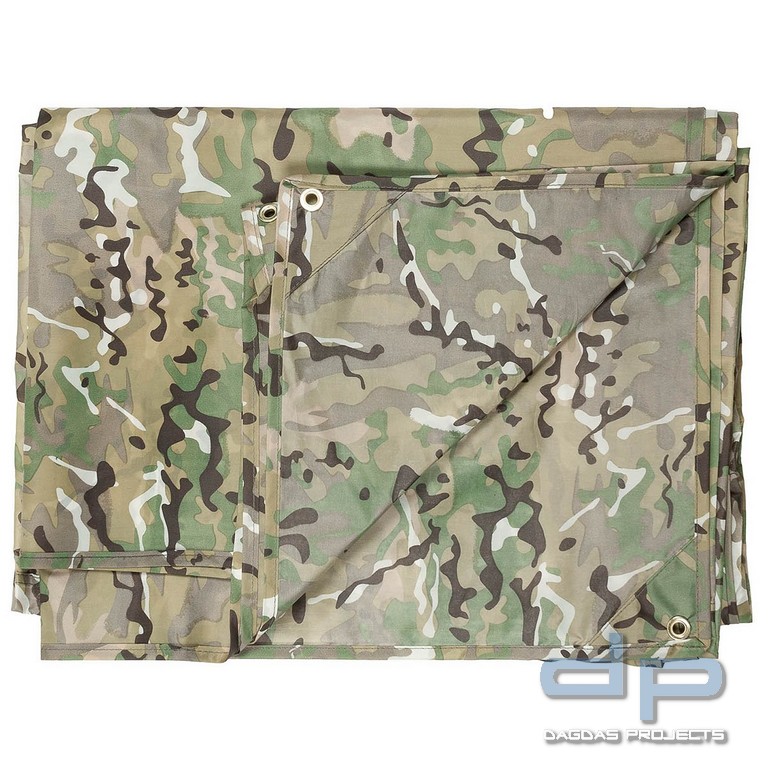 Mehrzweckplane, "Tarp", operation-camo, ca. 500x600 cm