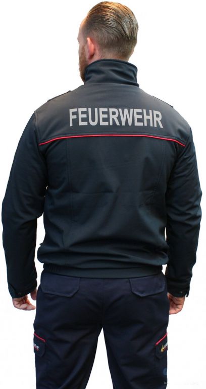 ETZEL Softshelljacke &gt;Pensum&lt; Feuerwehr Baden-Württemberg