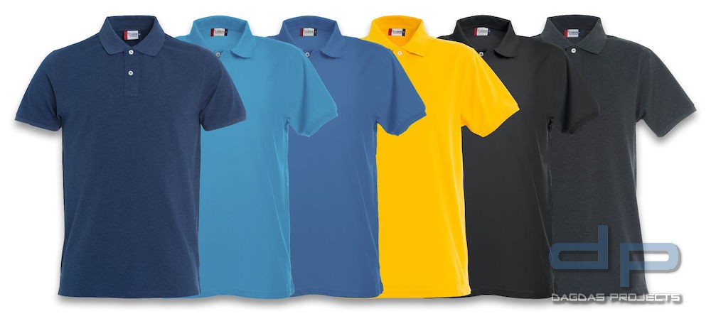 Behörden Strech Premium Polo mit Wunschtext Weiß und Dark Navy in Größe XL