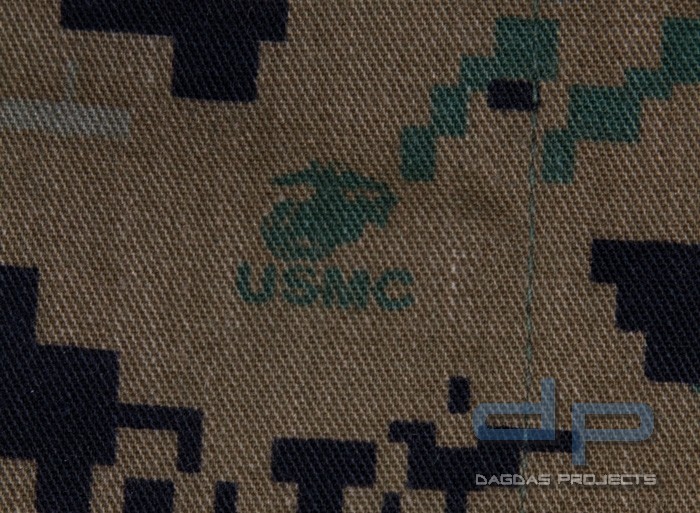 GI USMC Marpart Shirt Original Woodland Digital