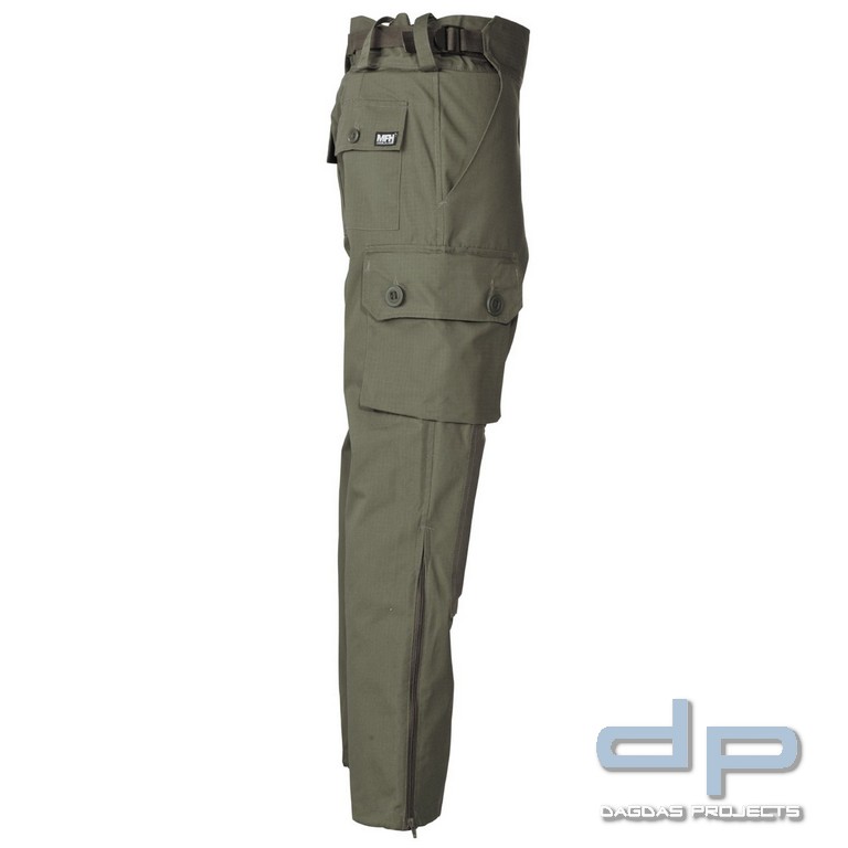 Kommandohose, "Smock", Rip Stop, oliv