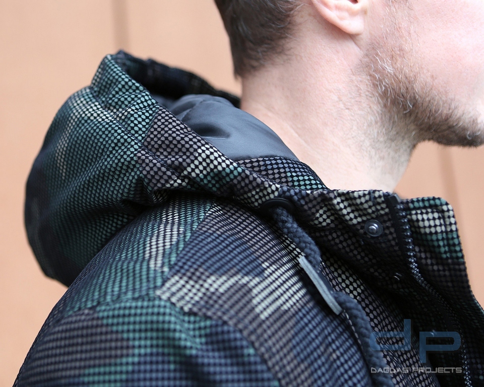 Grid-Camo Parka
