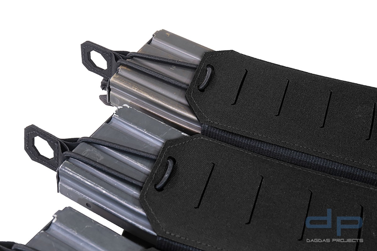 WAS LASER CUT DETACHABLE TRIPLE 5.56 MAG POUCH