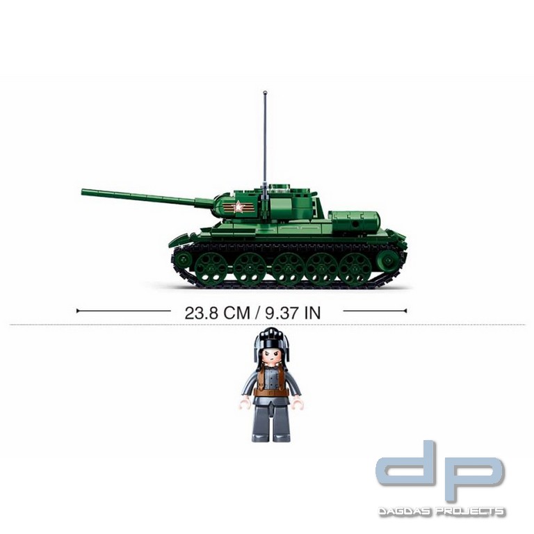 Sluban Medium tank M38-B0982 #16176
