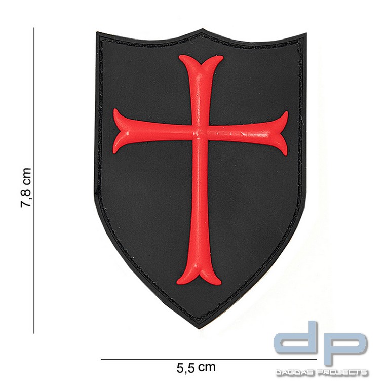 Emblem 3D PVC Crusader