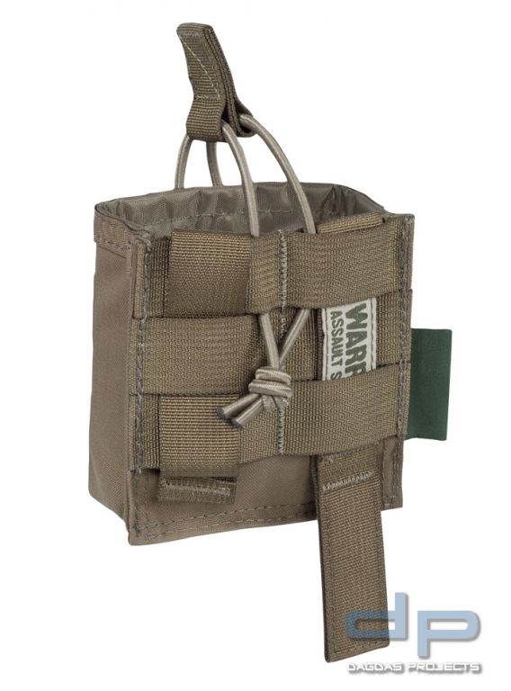 Warrior Single Open Mag Pouch HK417 Coyote