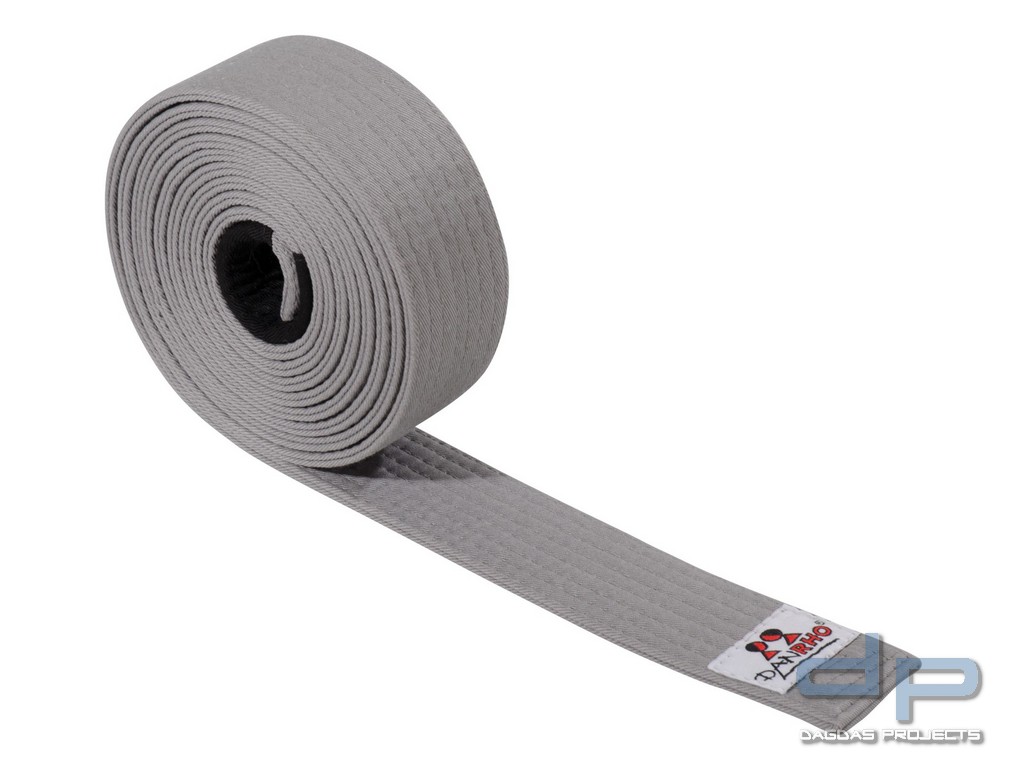 DANRHO IBJJF Kindergürtel Grau