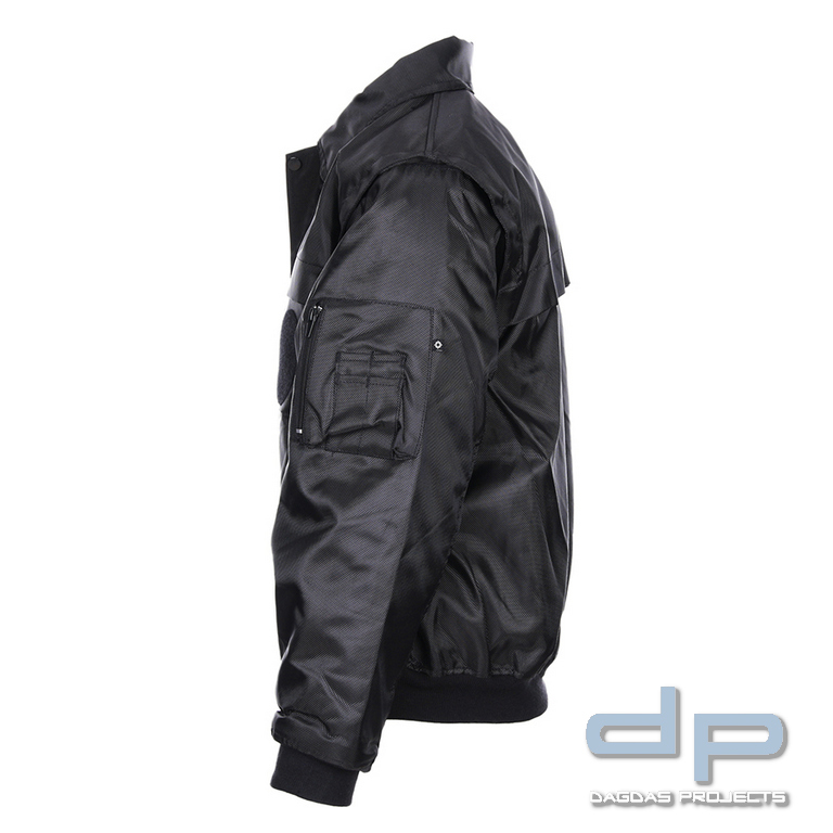 Security Jacke mit abnehmbaren ärmeln