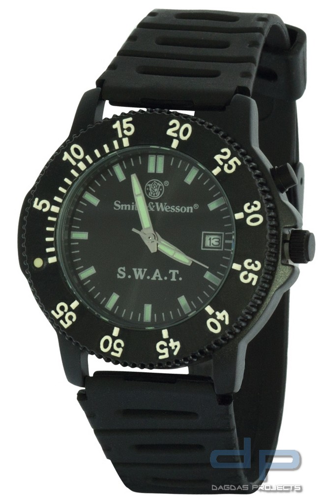 Smith & Wesson SWAT Uhr mit Diverarmband