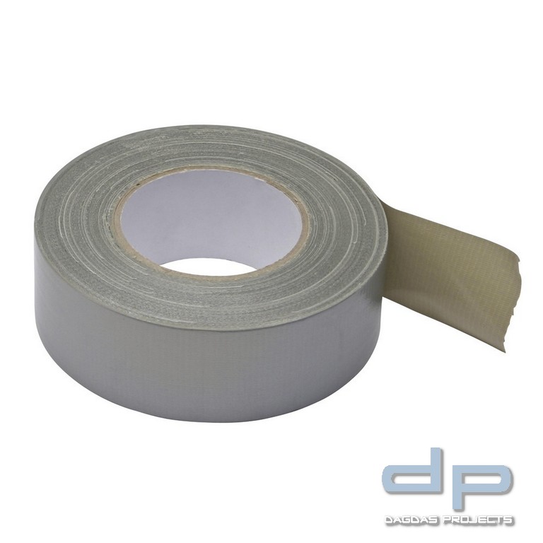 Dönges Gewebeklebeband, silber, 50 mm