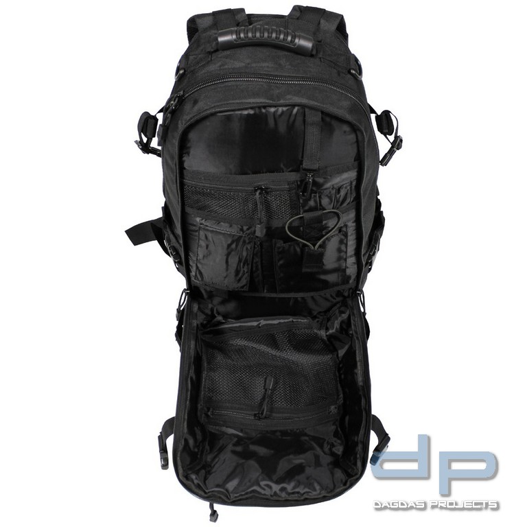 Rucksack, "Aktion", schwarz