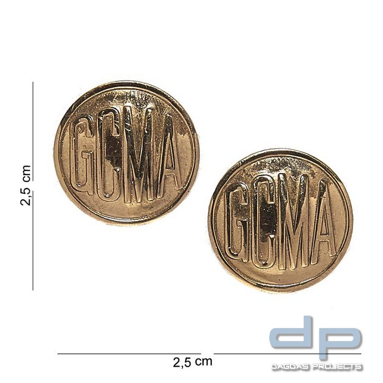 Emblem Coast Guard Mutual Assistance Kragenabzeichen