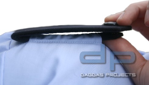 ETZEL Dienstbluse Modell Süd, kurzarm in Hellblau