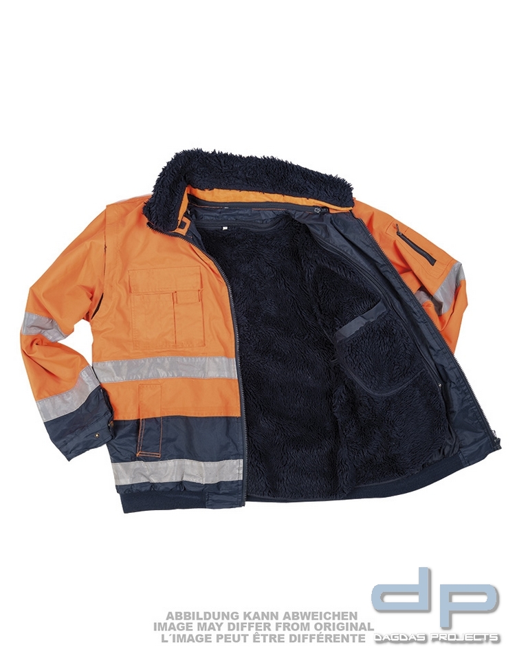 BW MONTEURWARNJACKE 3M SCOTCHL.™ ORANGE M.FU.GEBR. VPE 2