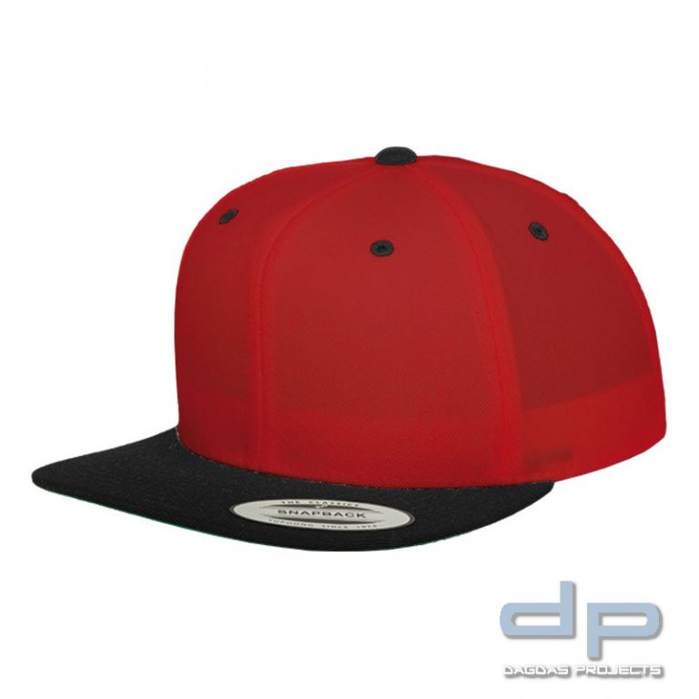 Classic Snapback 2-Tone Cap verschiedene Farben