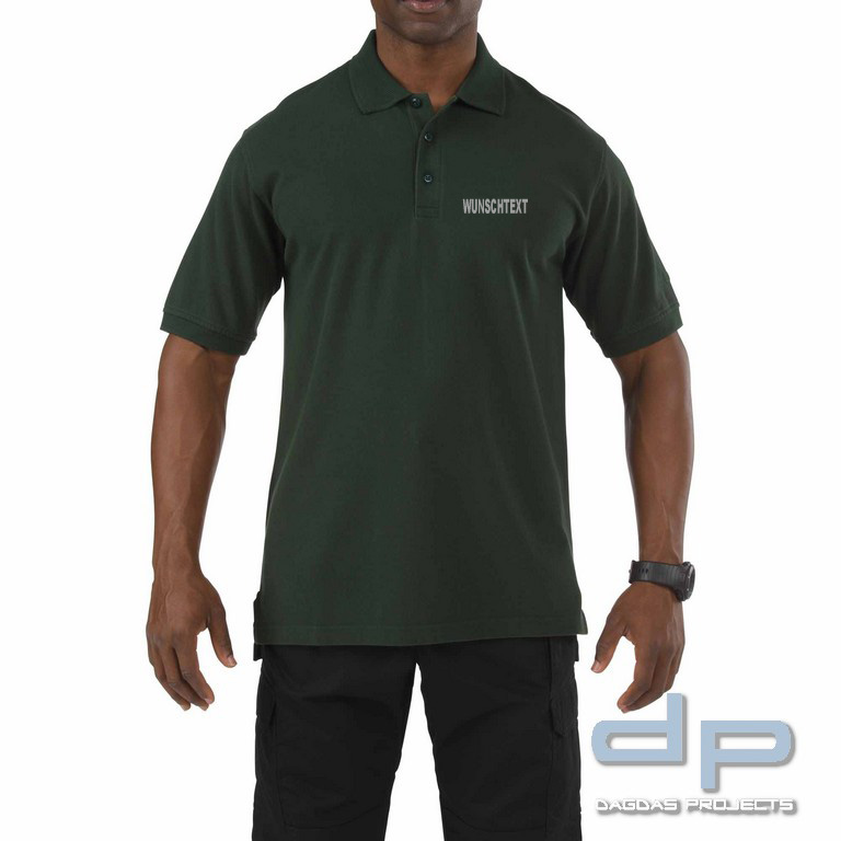 5.11 Professional Short Sleeve Polo verschiedene Farben mit Wunschaufdruck