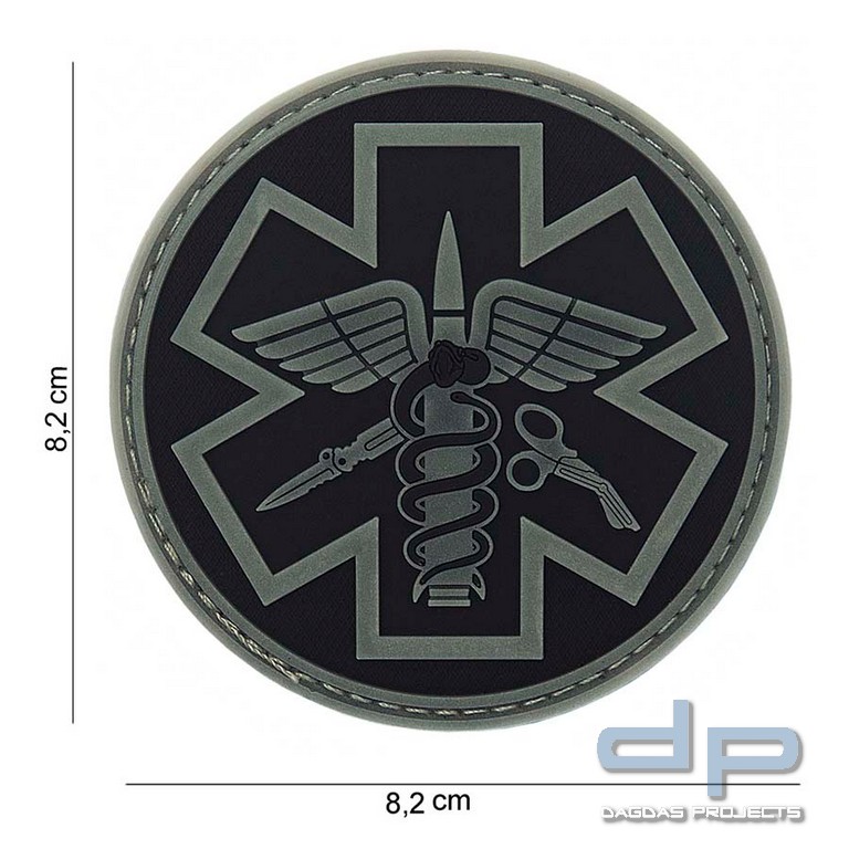 Emblem 3D PVC Para Medic nachleuchtend