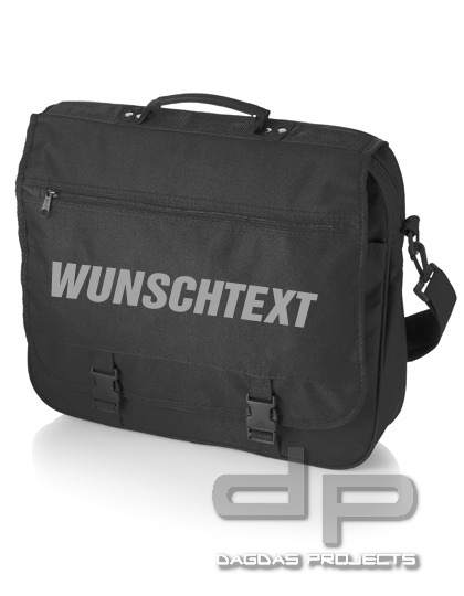 Messenger Bag dp 2020 mit Wunschtext in reflex silber in verschiedenen Farben