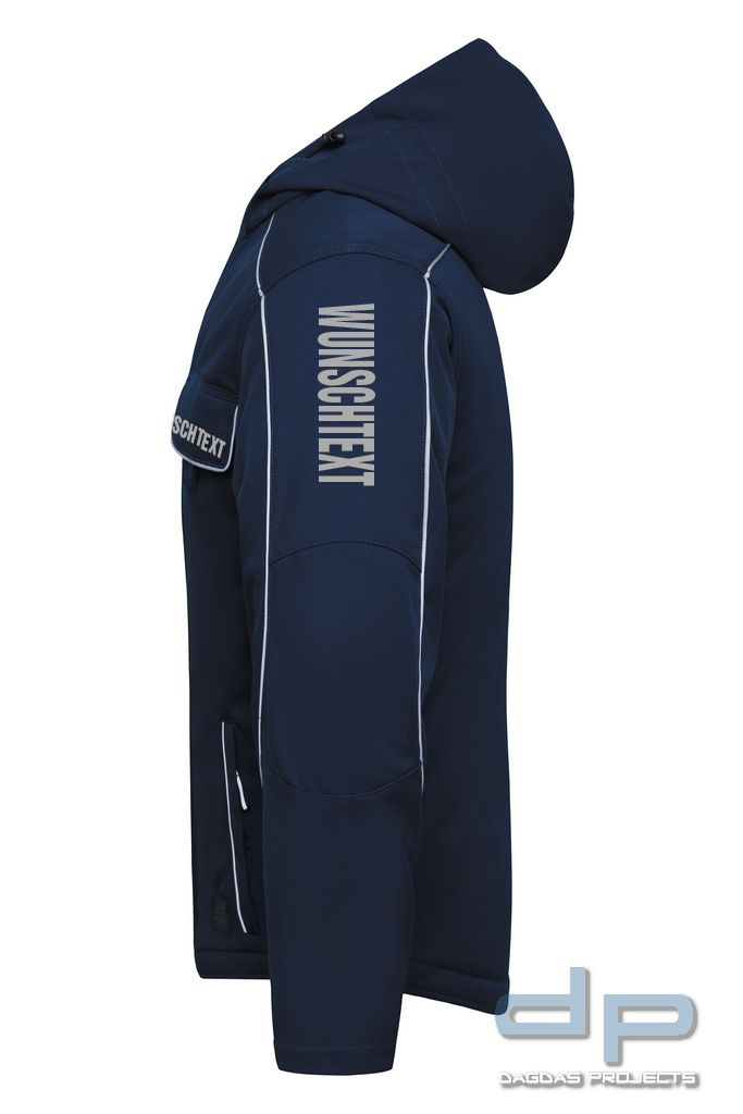 Einsatzjacke Softshell Padded dp S-Serie in verschiedenen Farben mit Wunschaufdruck