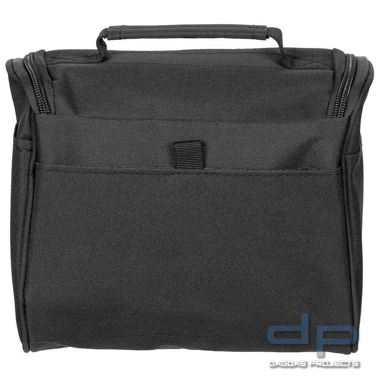Waschzeugtasche, schwarz