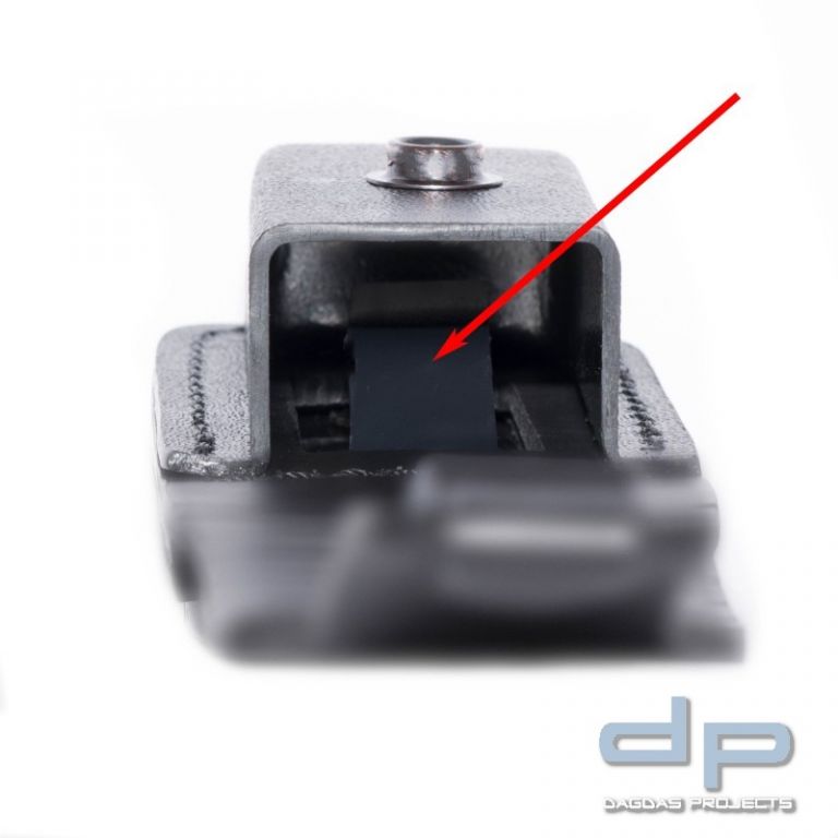 COP® Magazintasche mit Metallclip, Kunststoff und innenliegender Klammer