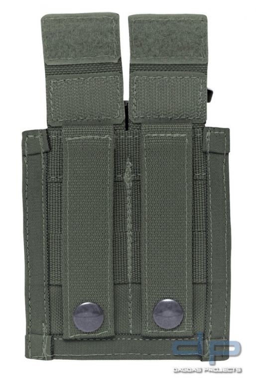 Warrior Double 9mm Pistol Pouch Oliv