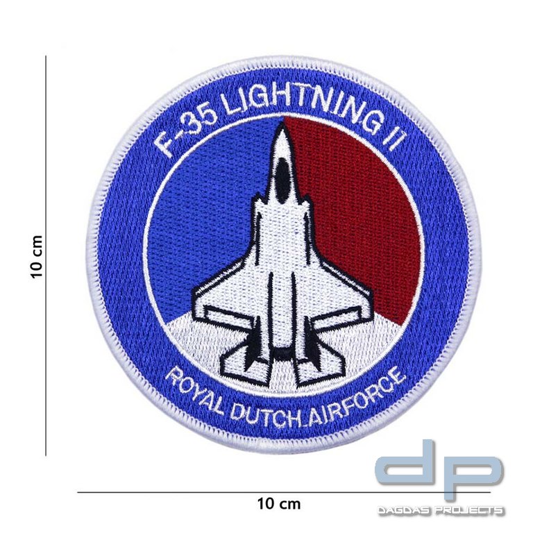 Emblem Stof F-35 Lightning II Royale Dutch Air Force