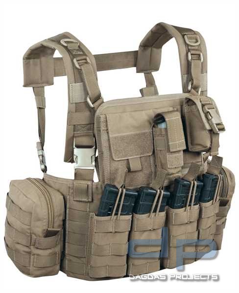 Warrior Elite Ops Chest Rig Elite 4 Coyote M4
