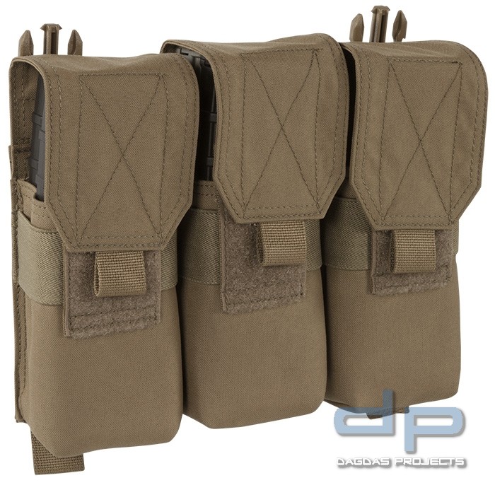 Warrior Recon Plate Carrier Triple Covered M4 Mag Pouch