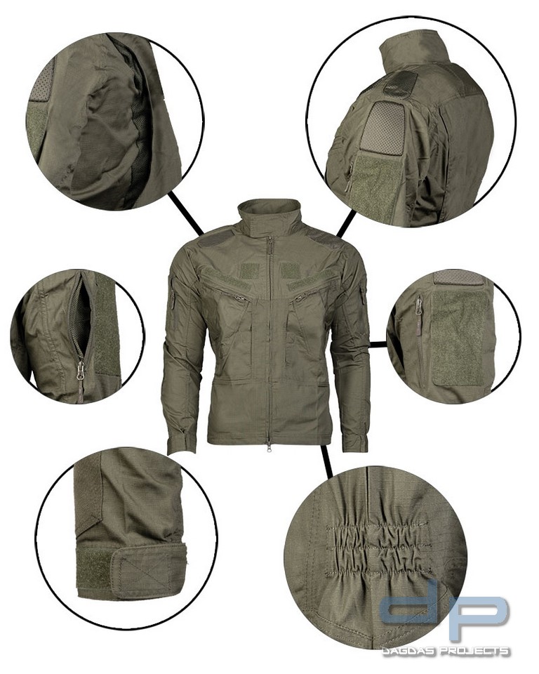 COMBAT JACKET CHIMERA OLIV