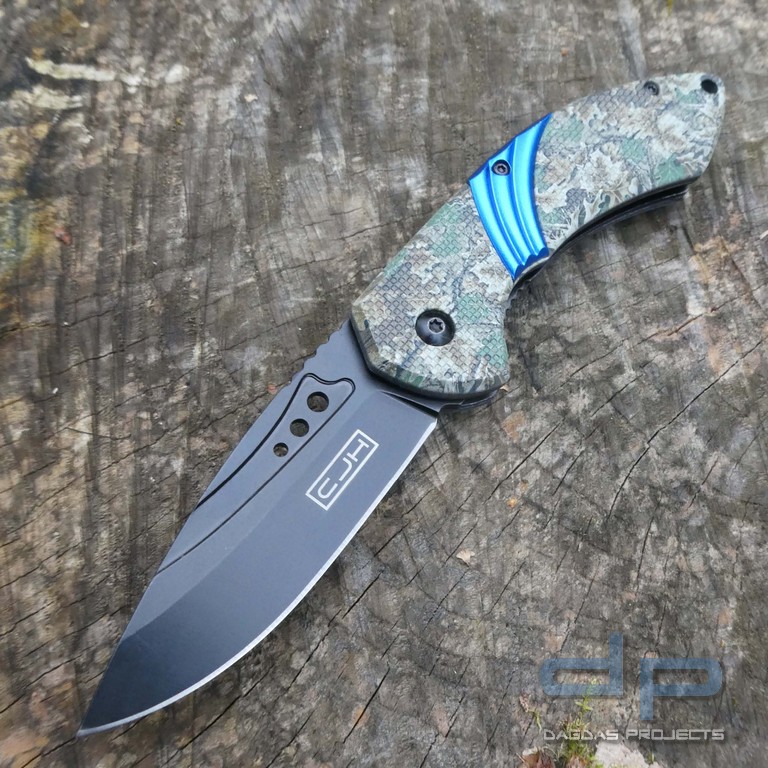 CJH Taschenmesser im Wood Camo Design