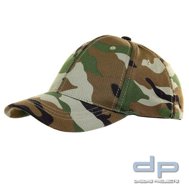 Baseball Cap Stretch Woodland