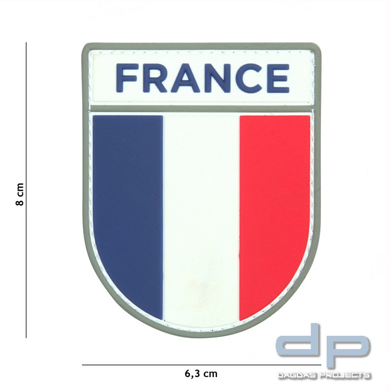 Emblem 3D PVC Französische Armee