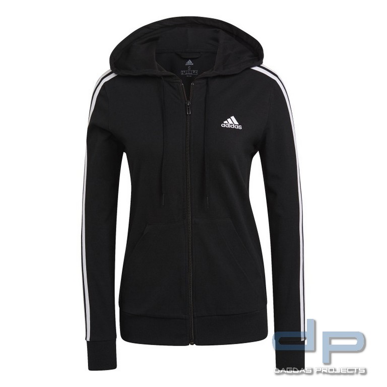 adidas Damen Kapuzenjacke Essential Single Jersey