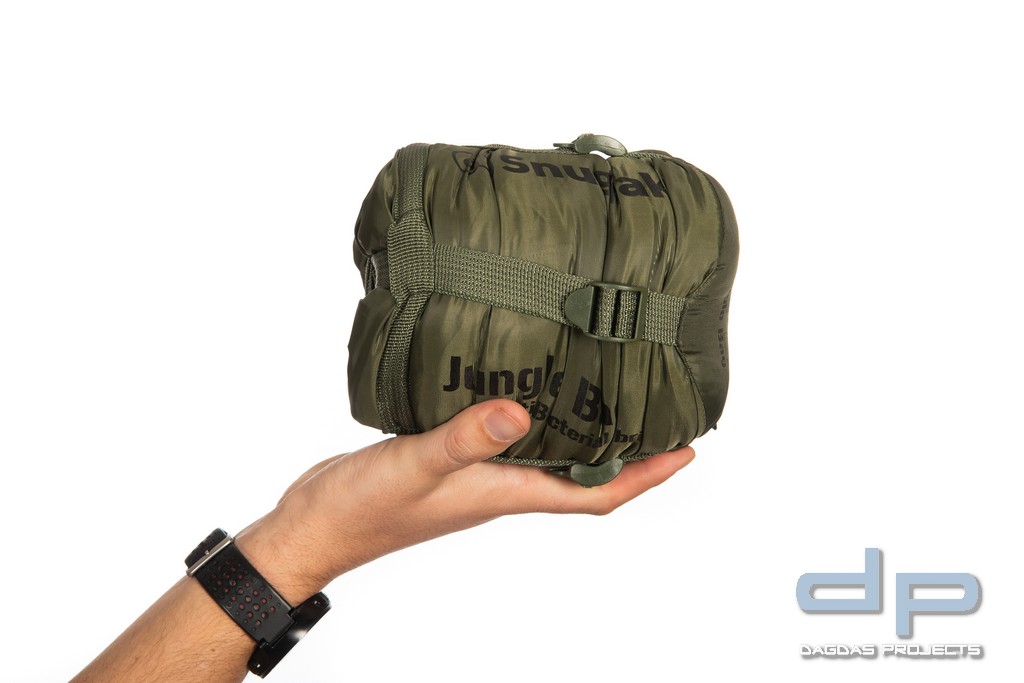 SNUGPAK SCHLAFSACK JUNGLE BAG Farbe Oliv, rechts