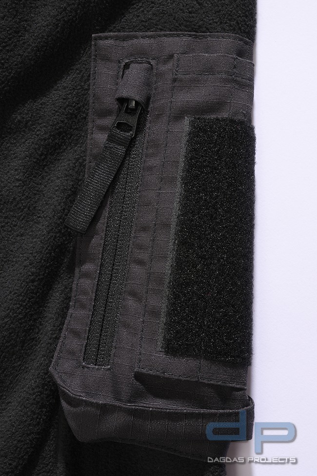 Fleece Troyer Ripstop in verschiedenen Farben