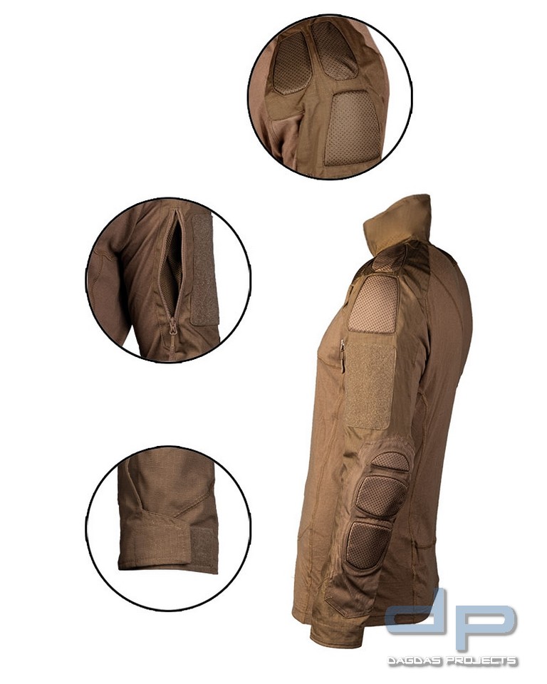 COMBAT SHIRT CHIMERA DARK COYOTE Größe L